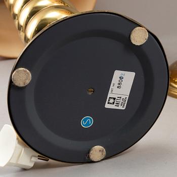 UNO DAHLÉN, a pair of table brass lights, Aneta, 1960/70s.
