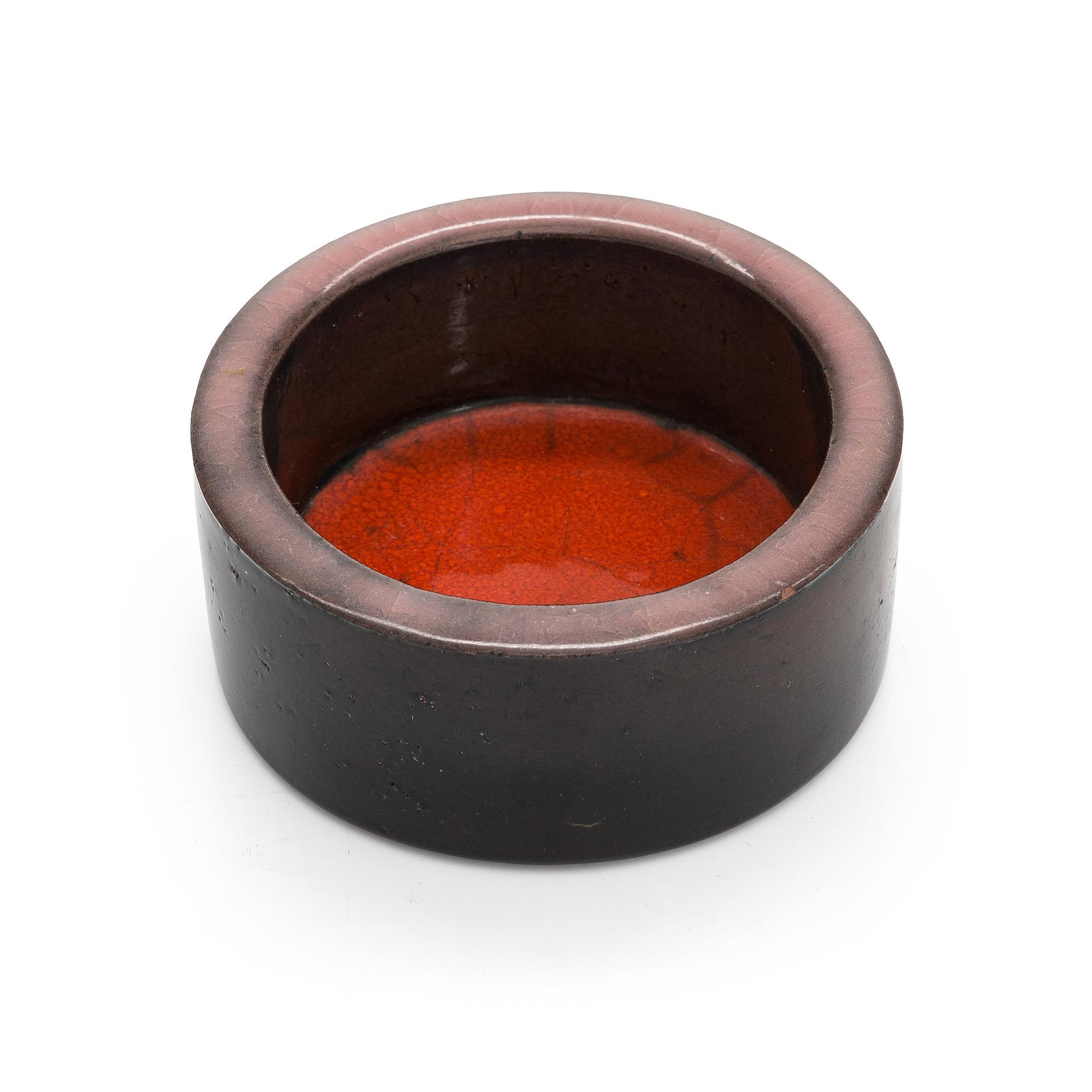 Rut Bryk, skål, stengods, signerad BRYK.