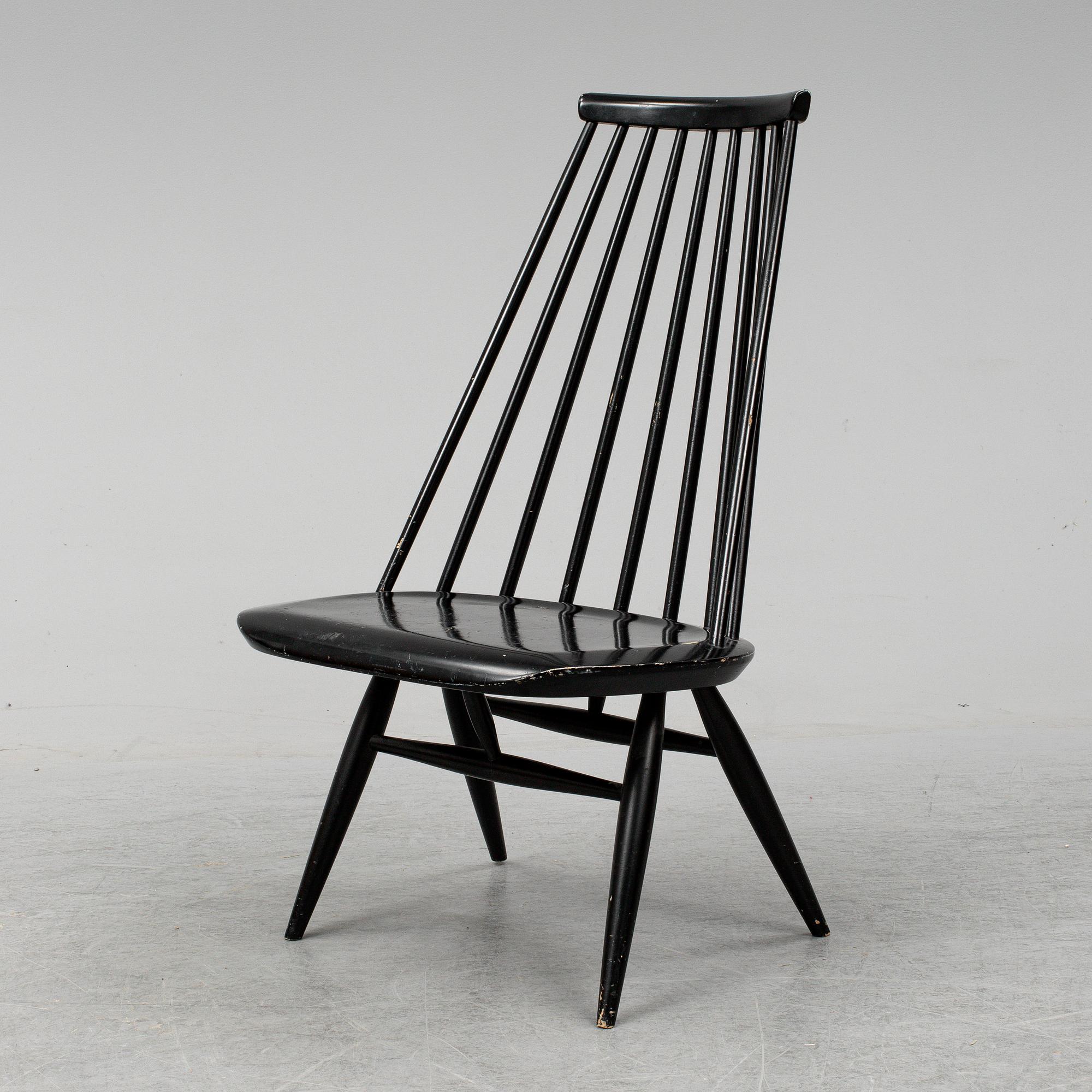 ILMARI TAPIOVAARA, A 'Mademoiselle' chair, Edbyverken 1959. Signed.
