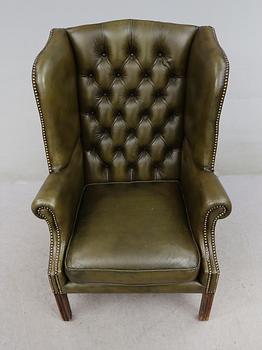 FÅTÖLJ, Chesterfield, England, 1900-talets andra hälft.