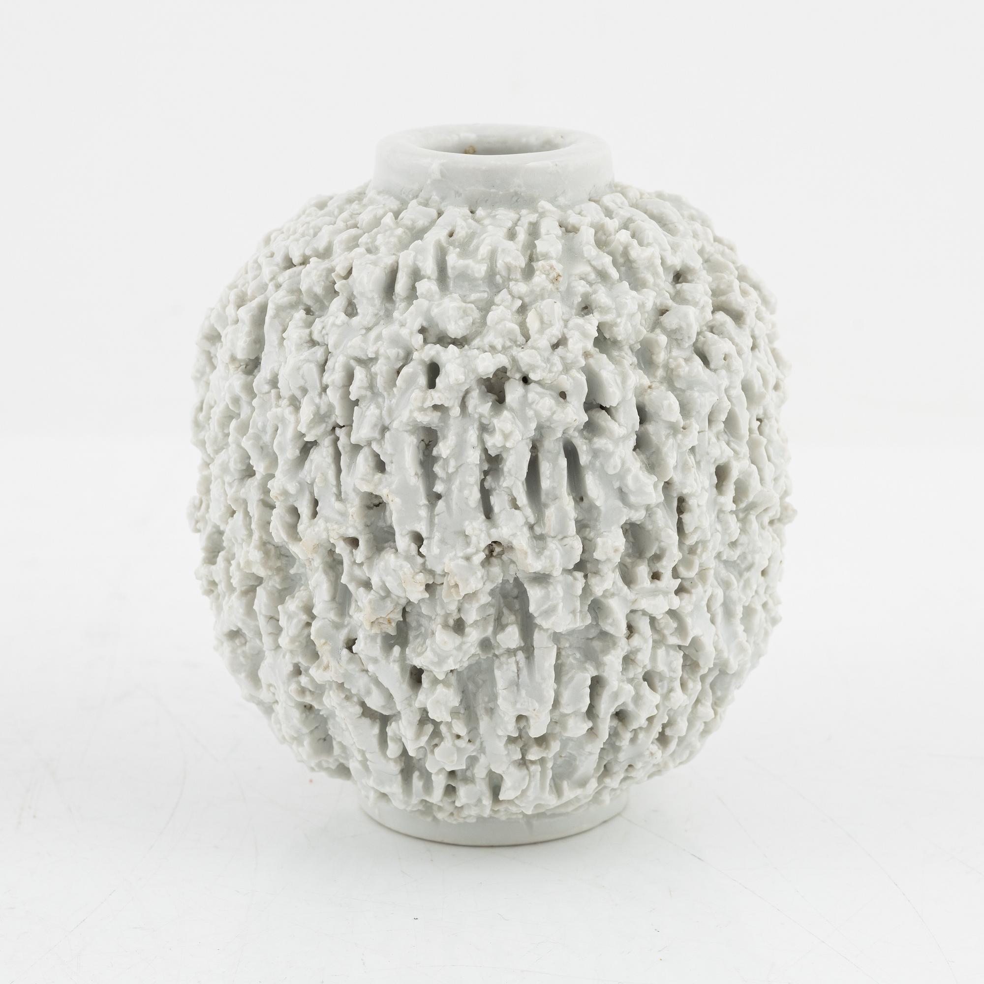 Gunnar Nylund, a stoneware vase, Rörstrand, Sweden.