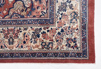 Carpet, Mahal/Sarouk, approx. 420 x 323 cm.