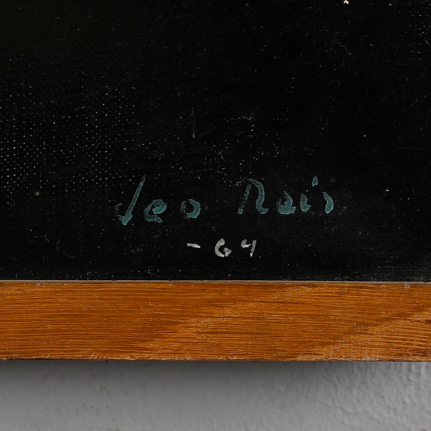 LEO REIS, olja på duk, signerad och daterad -64.