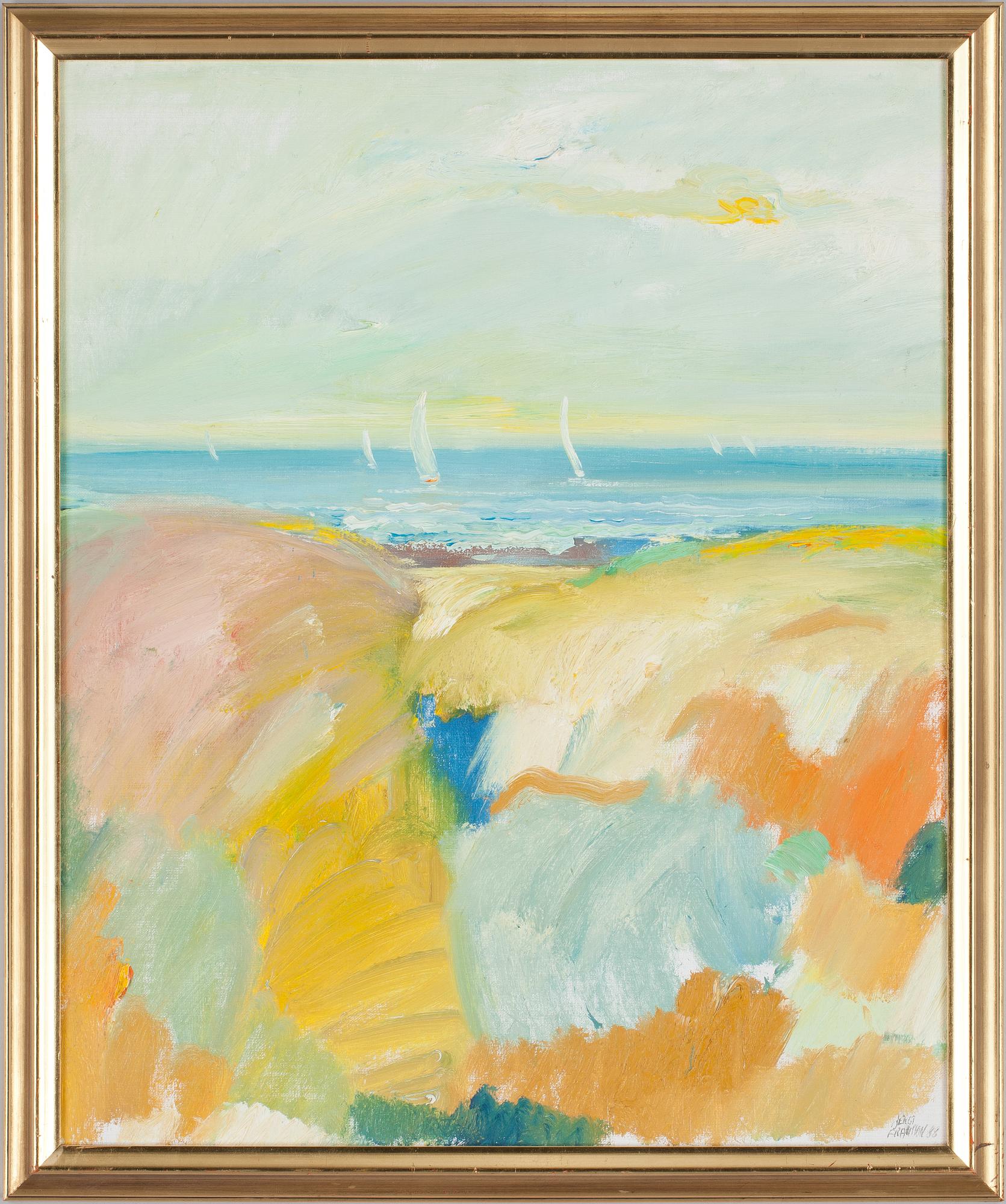 BENGT FRANSSON, olja på duk, sign och dat -88.