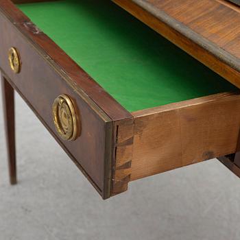 Desk with a superstructure, late Gustavian, circa 1800.