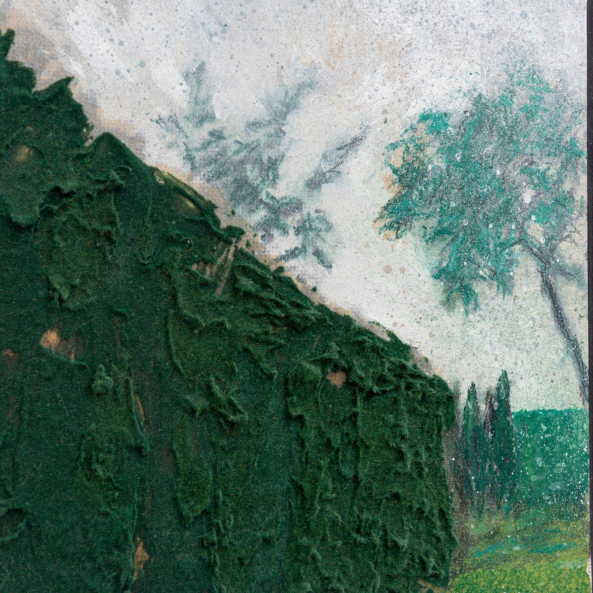 Ivor Abrahams, mixed media signerad och daterad (?).