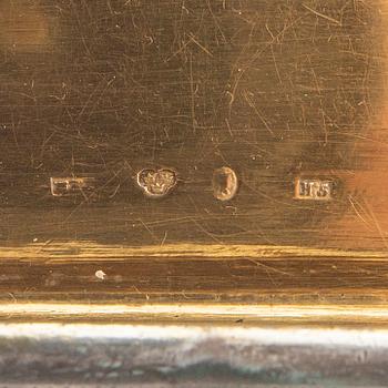 Snusdosa silver Stockholm 1862.