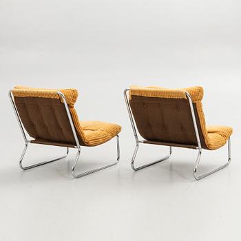 Fåtöljer, ett par, 1970-tal.