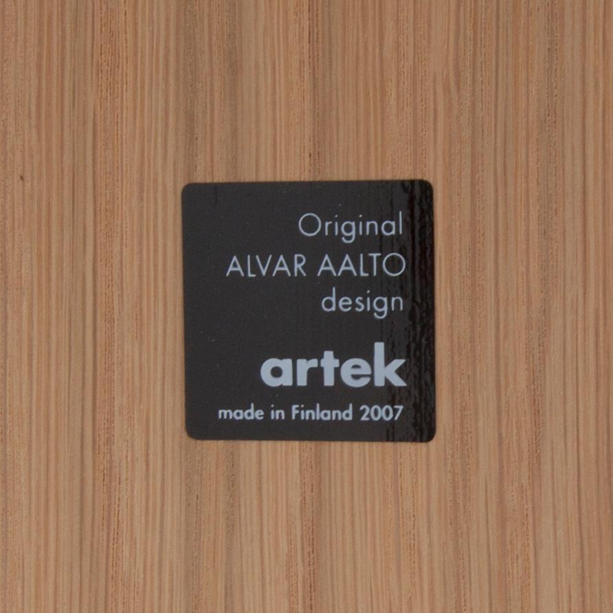 MATBORD, Alvar Aalto och STOLAR, 6 st, modell 615, Aino Aalto, Artek 2000-tal.