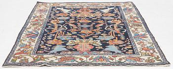 An antique Hamadan rug Northwest Persia (Iran), c. 190 x 140 cm.