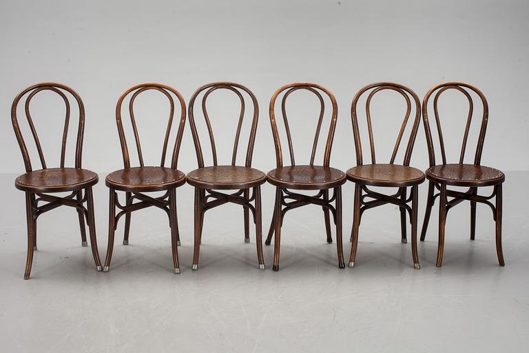STOLAR, 6 st, Thonettyp, 1900-talets första hälft.