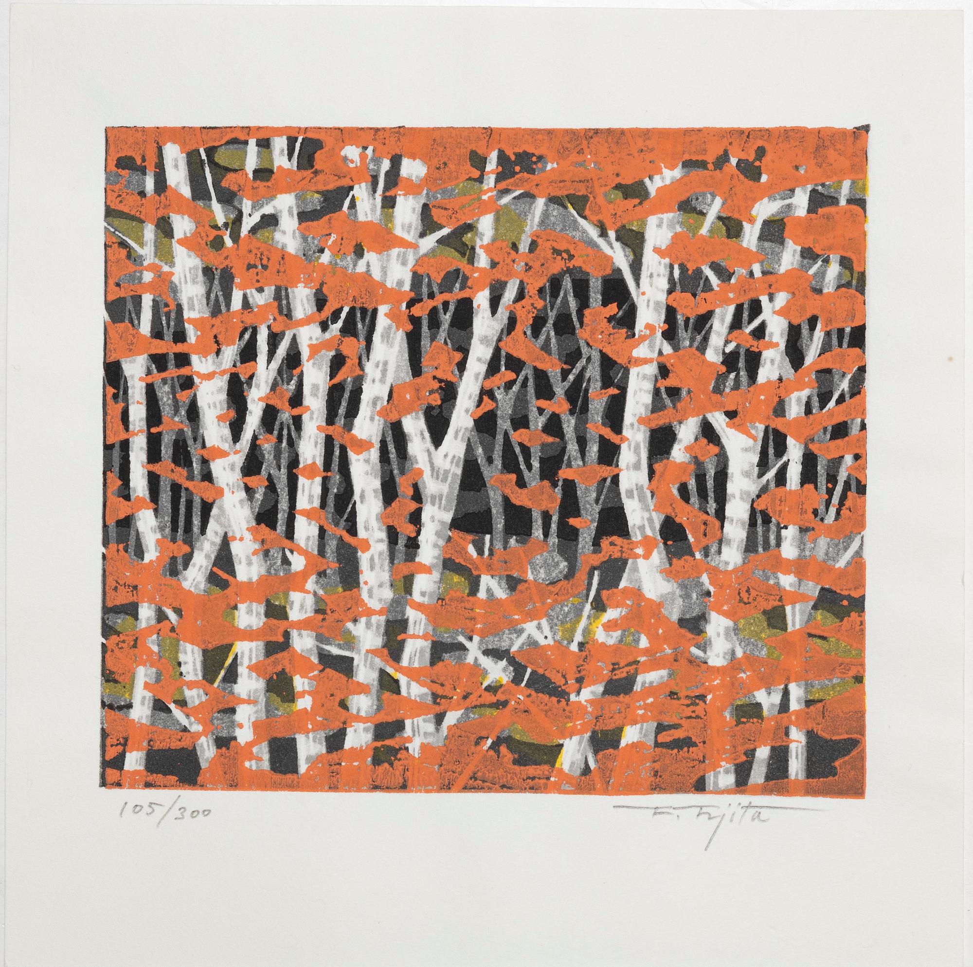 Fumio Fujita, "Red Leaves".