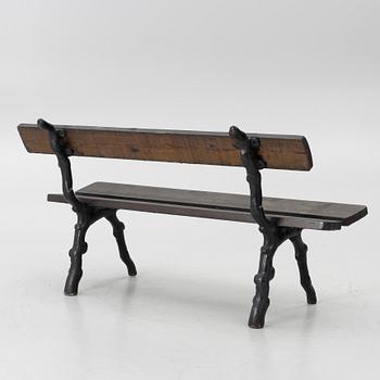 Trädgårdssoffa, 1900-tal.