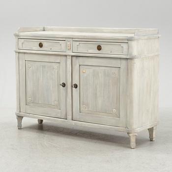 A Gustavian Style Cabinet, 19th century.