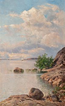 298. Hjalmar Munsterhjelm, SUMMER DAY IN THE ARCHIPELAGO.