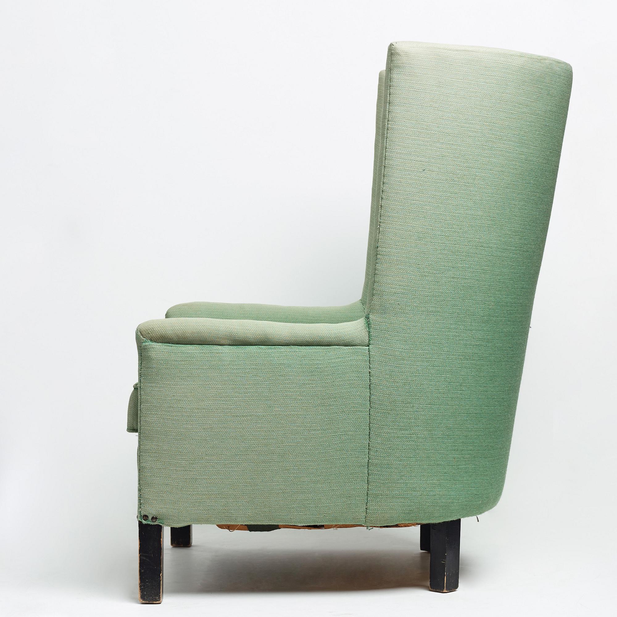 Björn Trägårdh, a "model 151" easy chair for Firma Svenskt Tenn, Sweden 1930's.