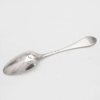 RAGUSKED, silver, Johan Petter Grönvall, Stockholm, 1810. Vikt ca 104g.