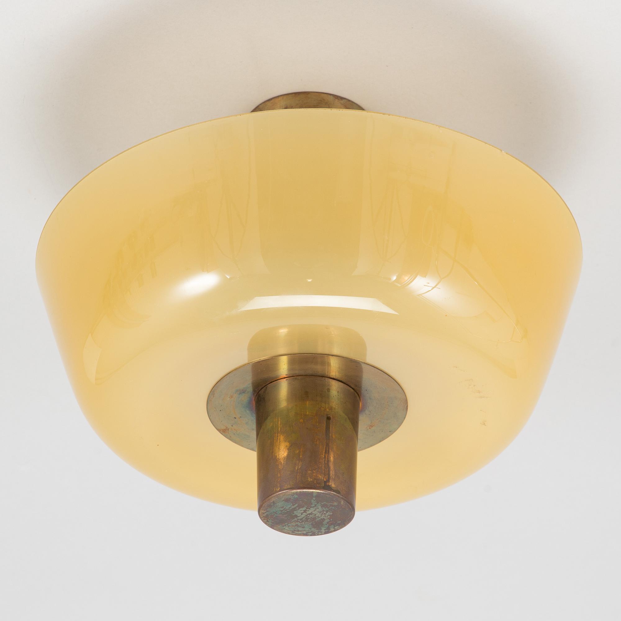 Paavo Tynell, A ceiling light  for Taito. Made to order 1950.