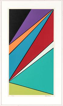 Olle Baertling · OLLE BAERTLING, färgserigrafi, signerad och numrerad 66/100.