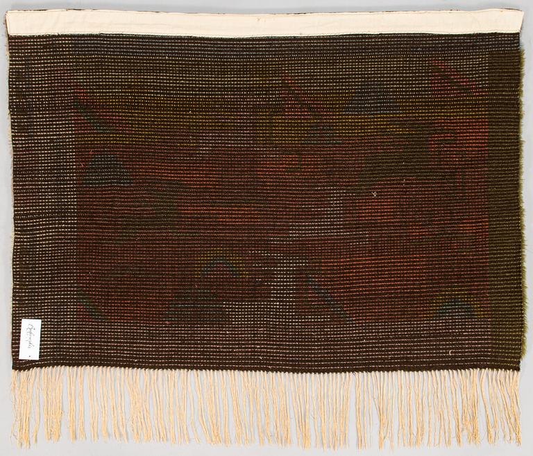 Toini Nyström,  A Finnish long pile Ryijy Rug for Neovius. Circa 132 x 92 cm.