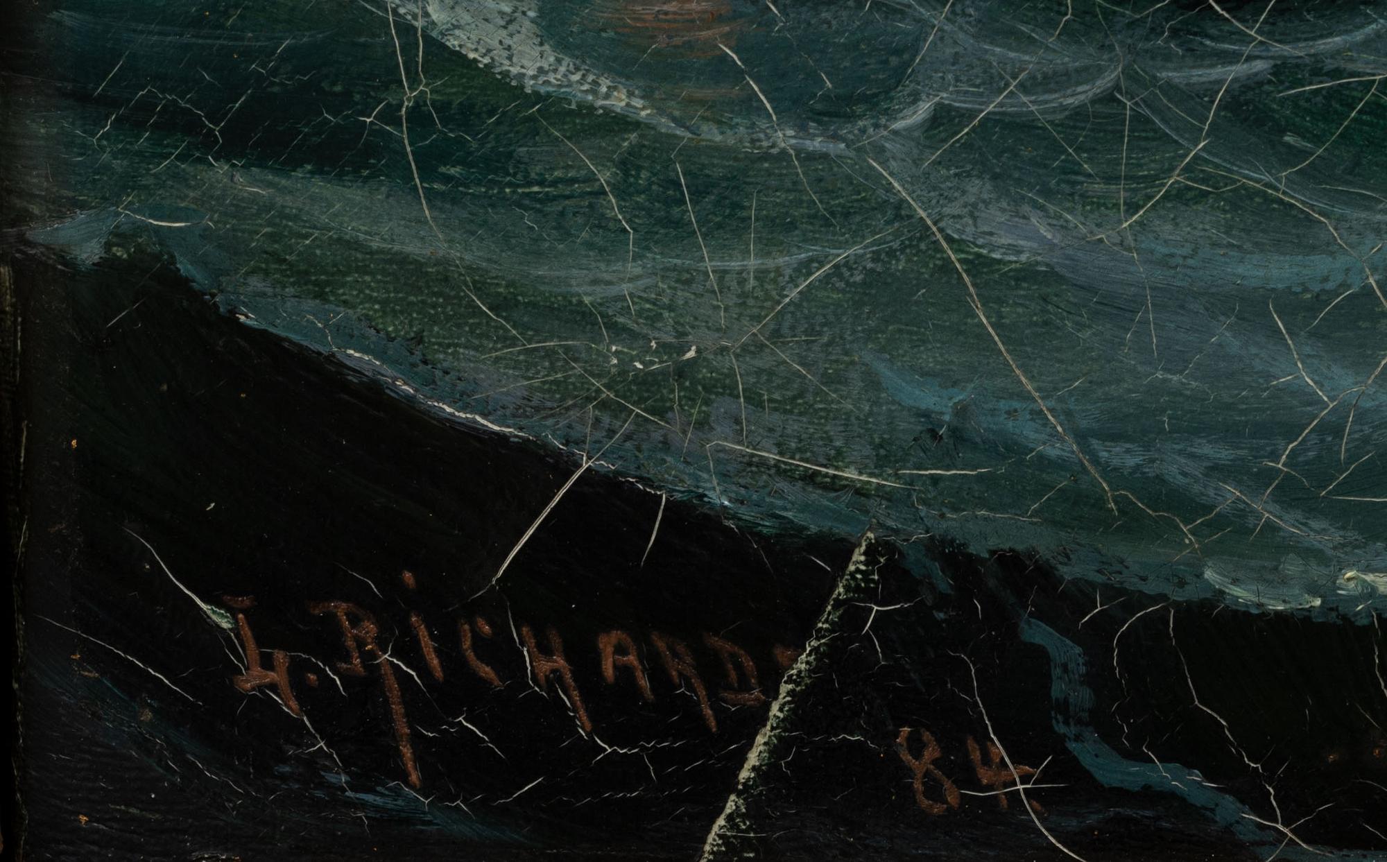 Ludvig Richarde, Ship flying the French flag.