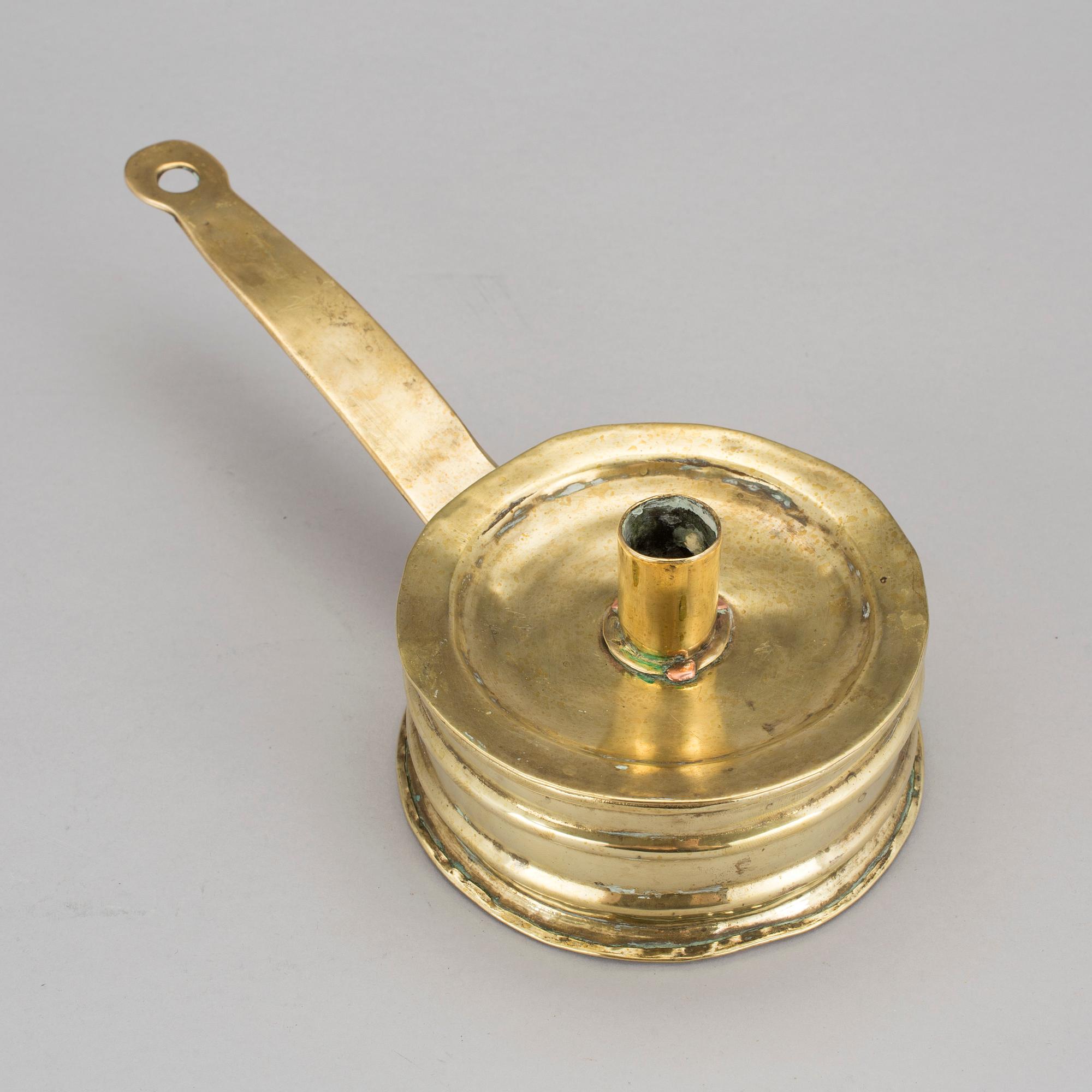 RESELJUSSTAKE, mässing, 1700-tal.