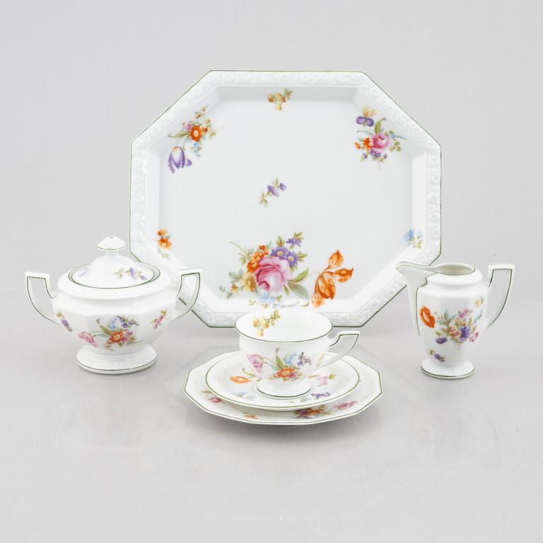 An 50 pieces of a "Maria" porcelain coffee service, Rosenthal, Germany.