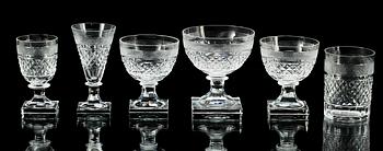 GLASSERVIS, 60 delar, "Kent", Kosta.