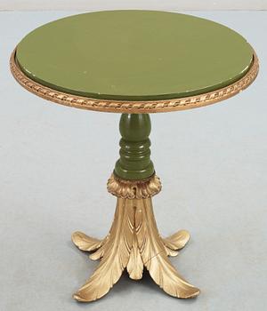 A green lacquered table by Nordiska Kompaniet 1920's-30's.