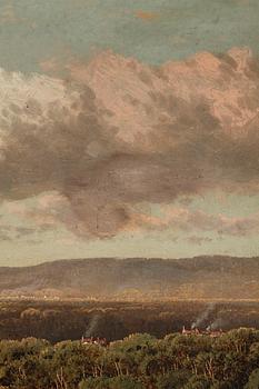 EDWARD H. NIEMANN, olja på duk, signerad.