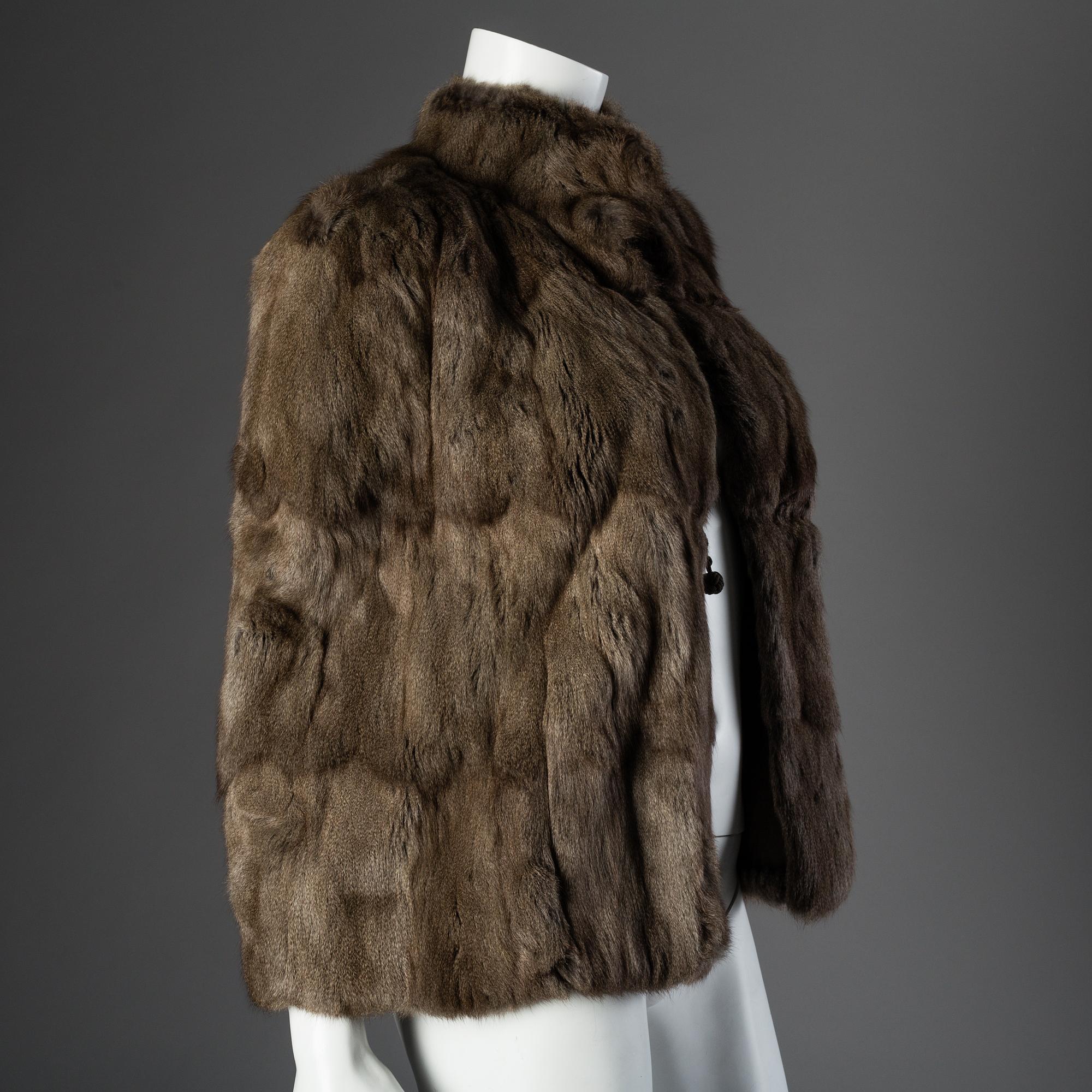 A 1940s fur cape, Wigéns, Tranås, Sweden.