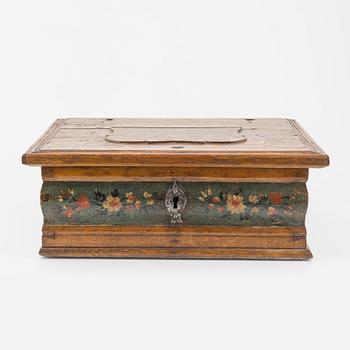 A swedish provincial box, dated 1780.