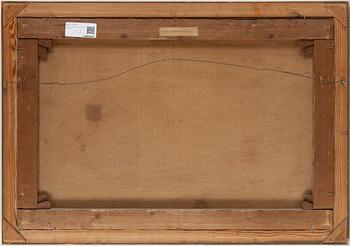 OKÄND KONSTNÄR 1800-TAL, Olja på duk, daterad 1871.