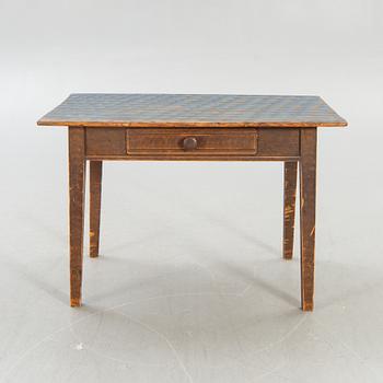 A painted late 19th century Swedish table.