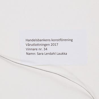 TILDA LOVELL, mixed media on paper, signed and dated 2014 on verso.