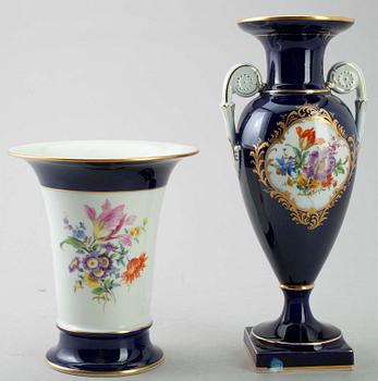 VASER, 2 st, Meissen, 1900-tal.