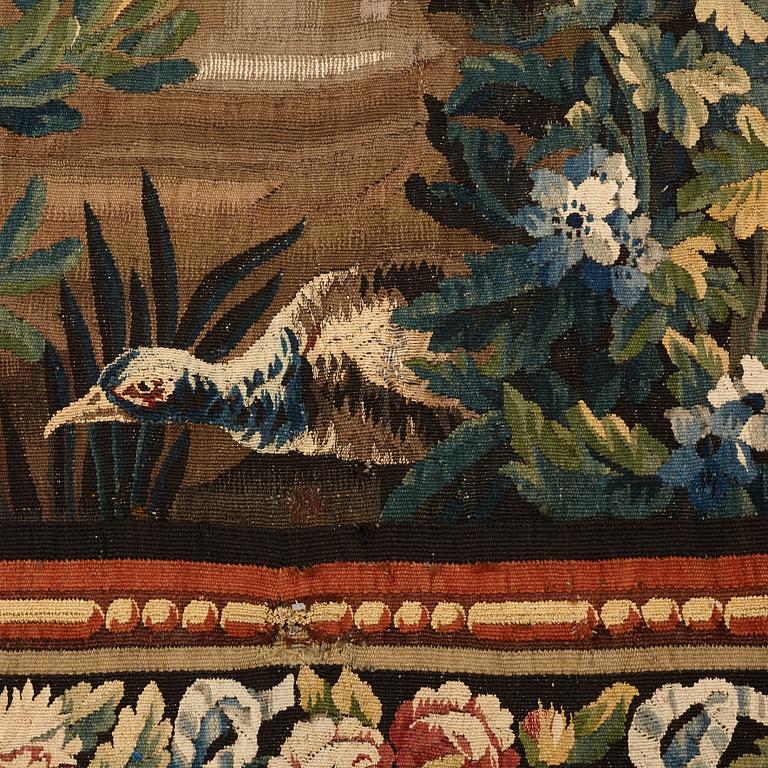 A tapestry, "Verdure", tapestry weave, ca 280,5-290 x 432,5-436 cm, signerad ViTRA.M.R.D'AVBVSON.