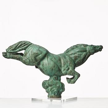 Carl Milles, "Den flygande hästen".