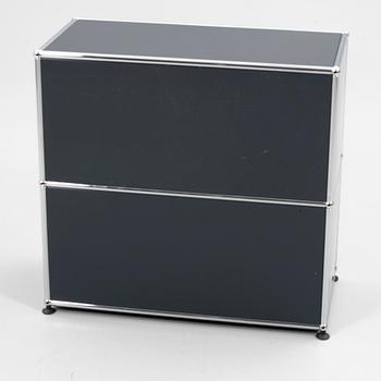 PAUL SCHÄRER & FRITZ HALLER, "USM Haller", sideboard, USM Modular Furniture, 1990s.