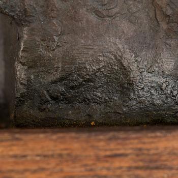 THURE THÖRN, signerad, patinerad brons.