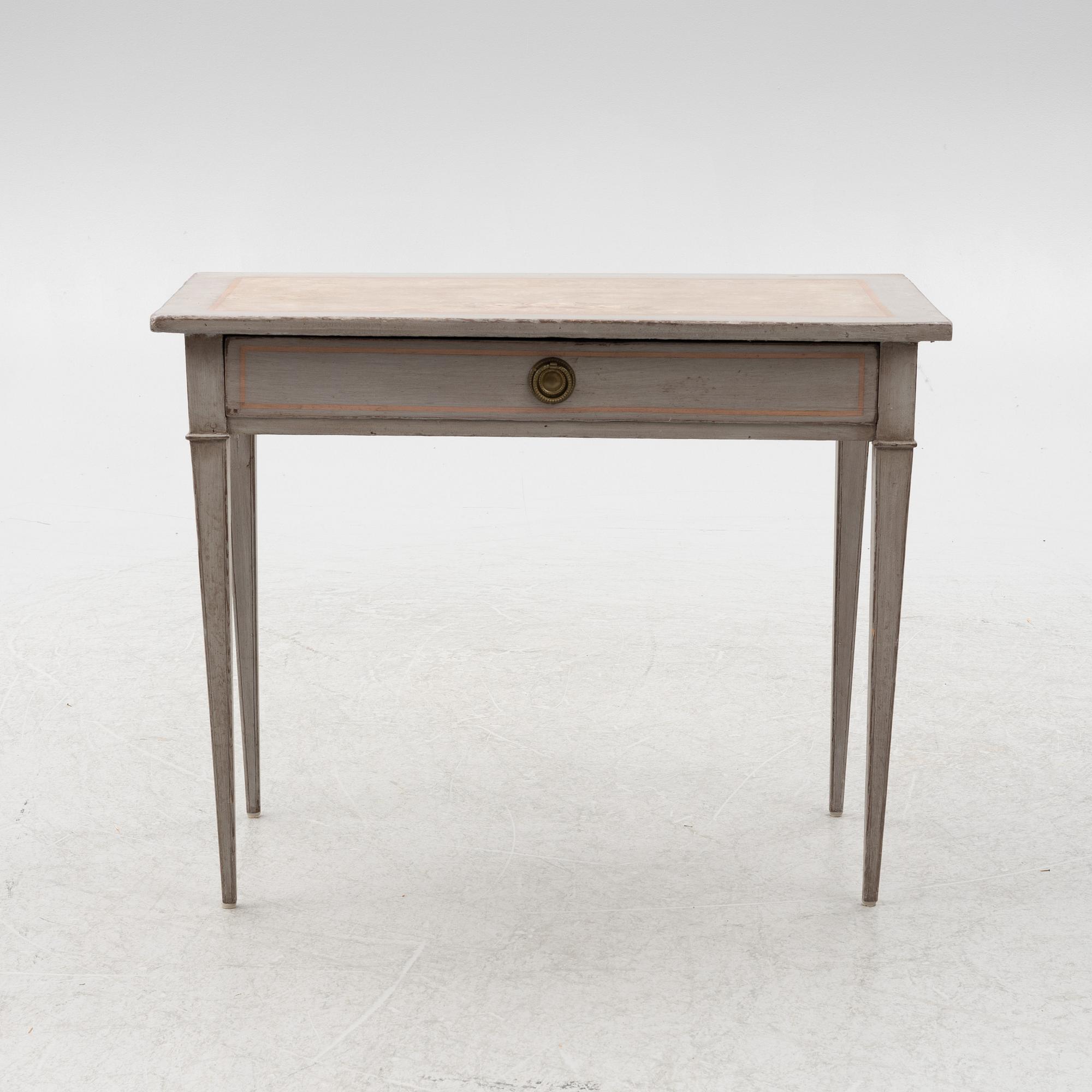 Skrivbord, sengustavianskt, 1800-tal.