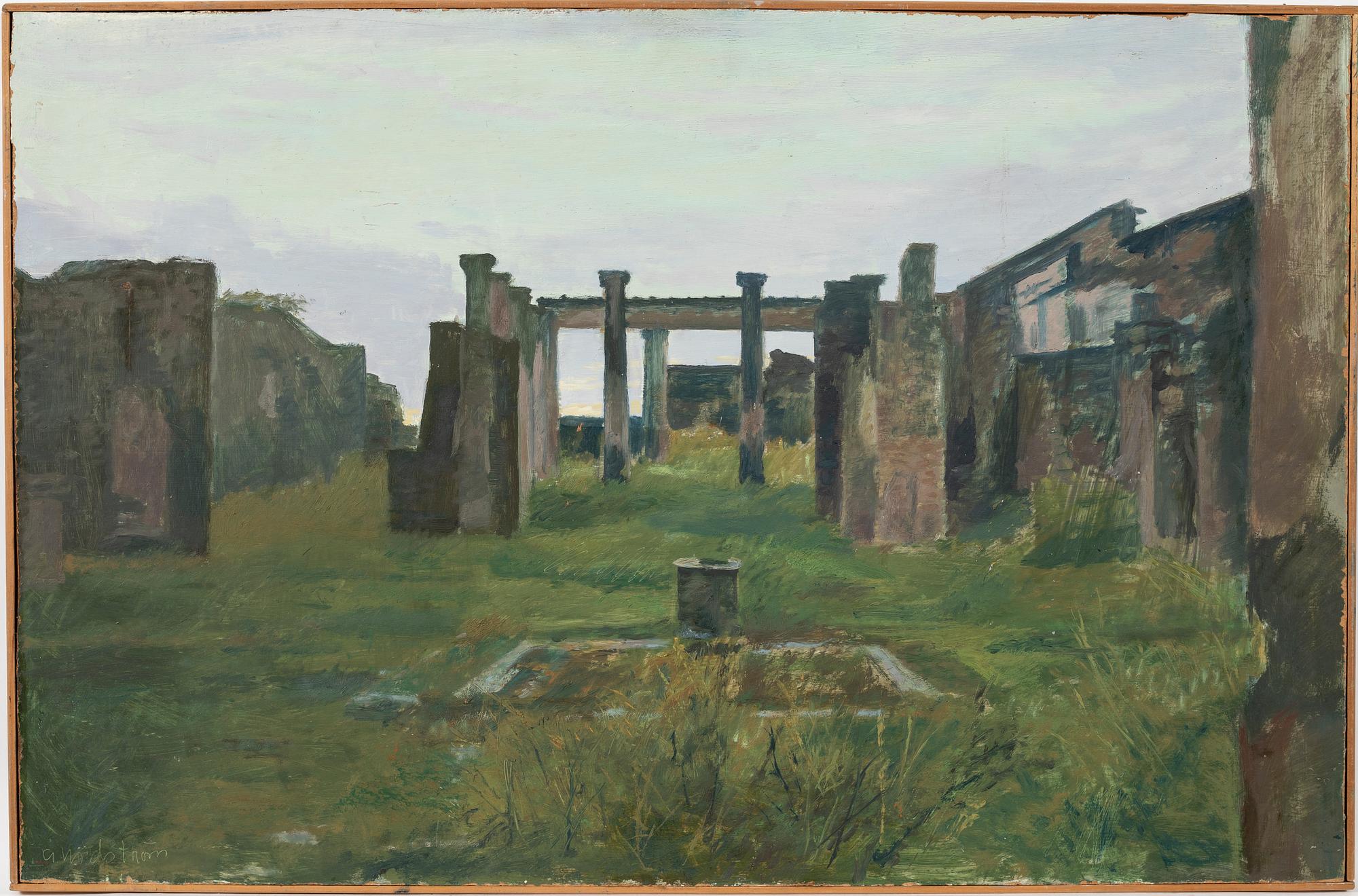 Gerhard Nordström, "Vindarnas hus, Pompeji".