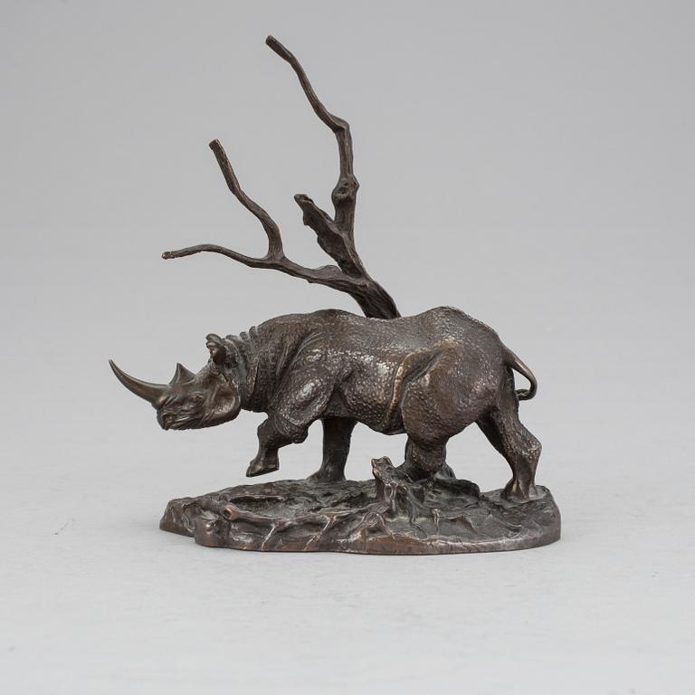 SKULPTUR, brons, The Franklin Mint, 1976.