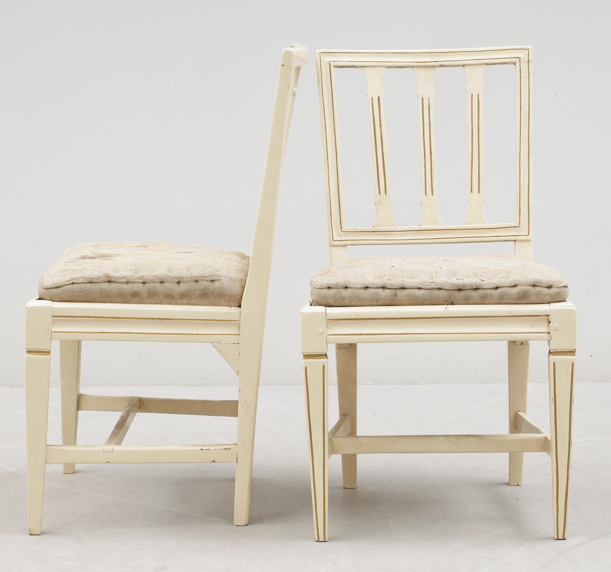 STOLAR, 4 st, sengustavianska, 1800-tal.