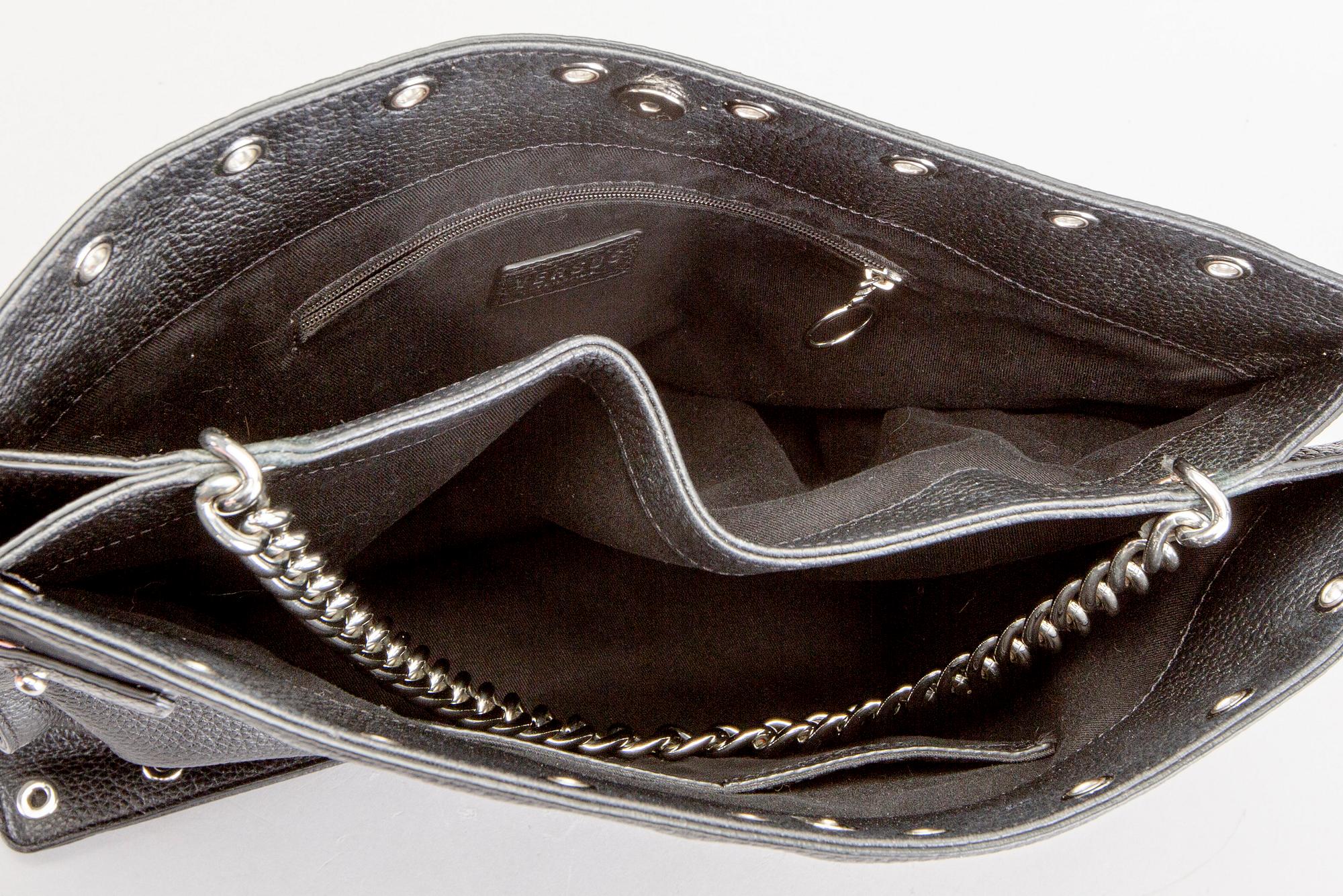 Versus Versace, väska, "Tote lion chain".