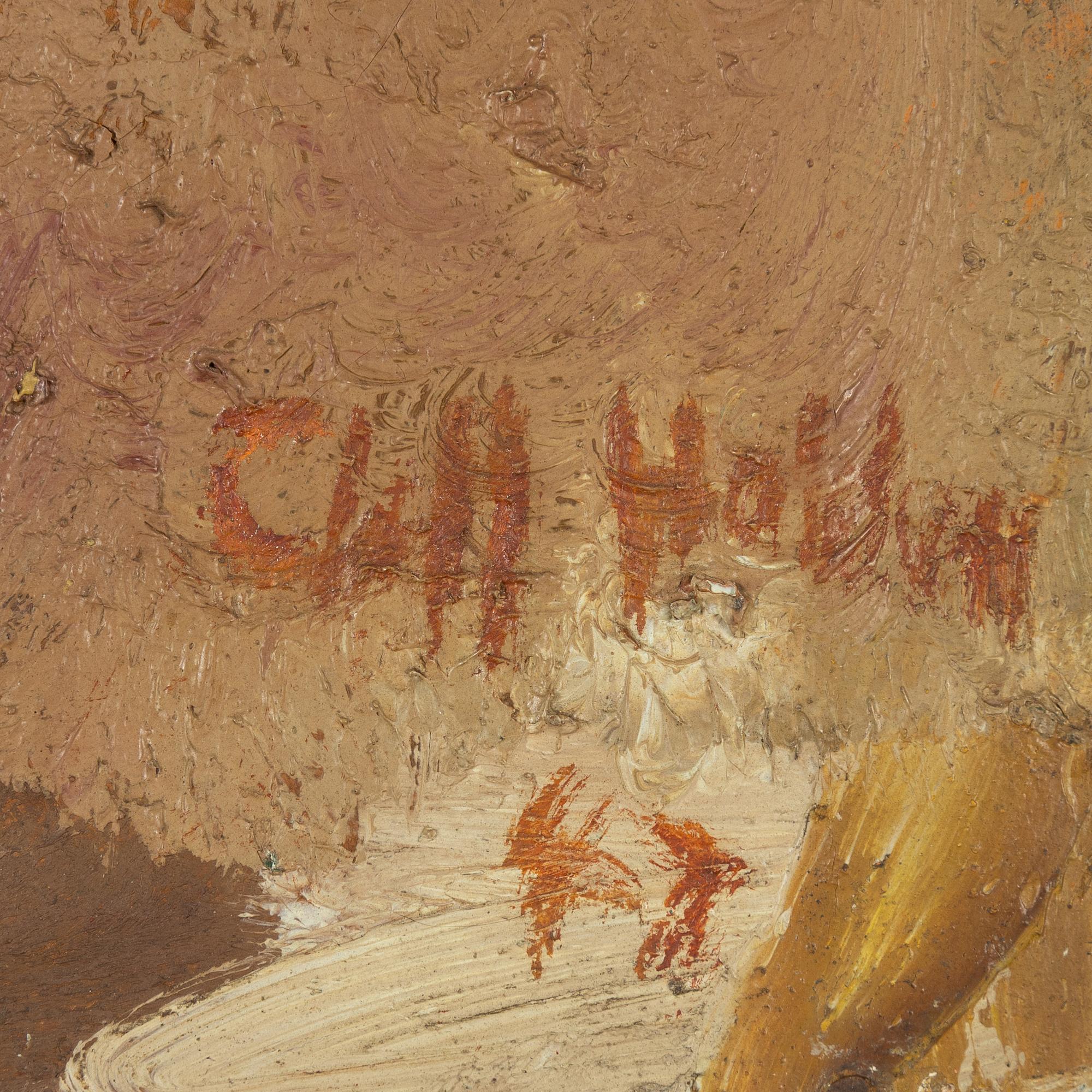 Cliff Holden, olja på duk, signerad och daterad -47.