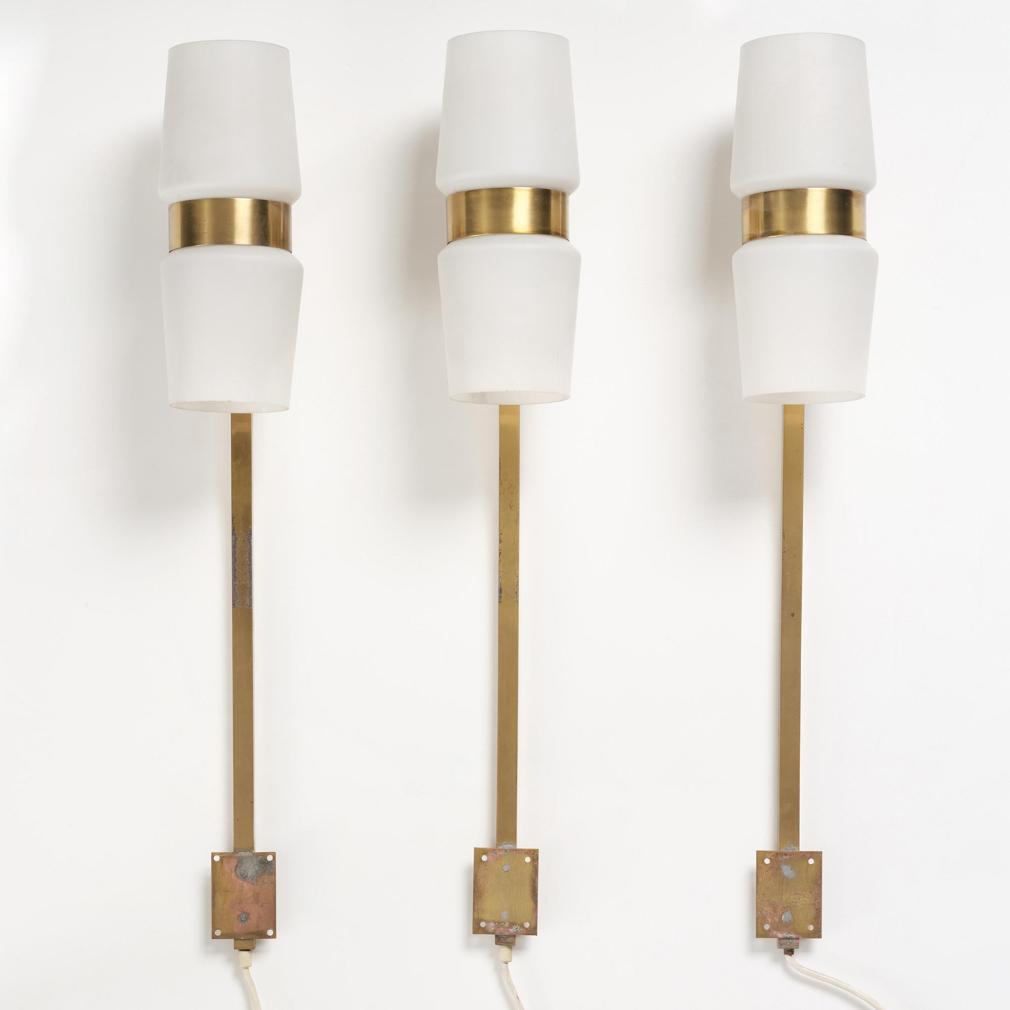 Three table lamps, mid-20th Century.