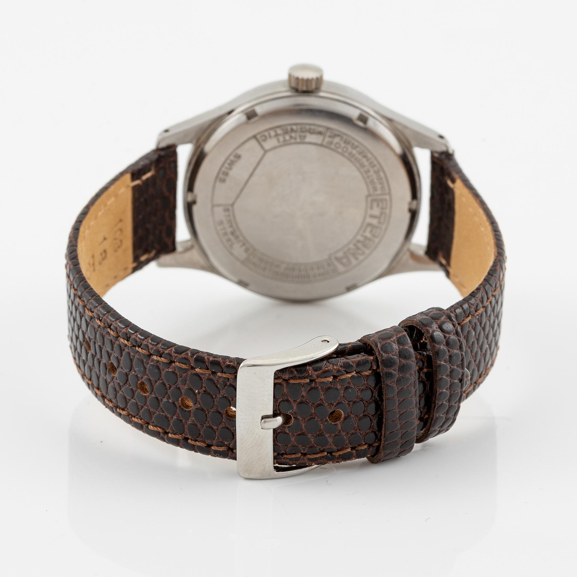 Eterna, wristwatch, 36.5 mm.