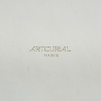 Claude Lalanne, a silver plated and part gilt tray, ed. 86/250, Artcurial, France, 1980.