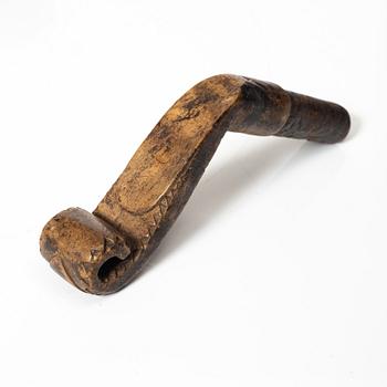 Träföremål, sex stycken, 1700 - 1800-tal.